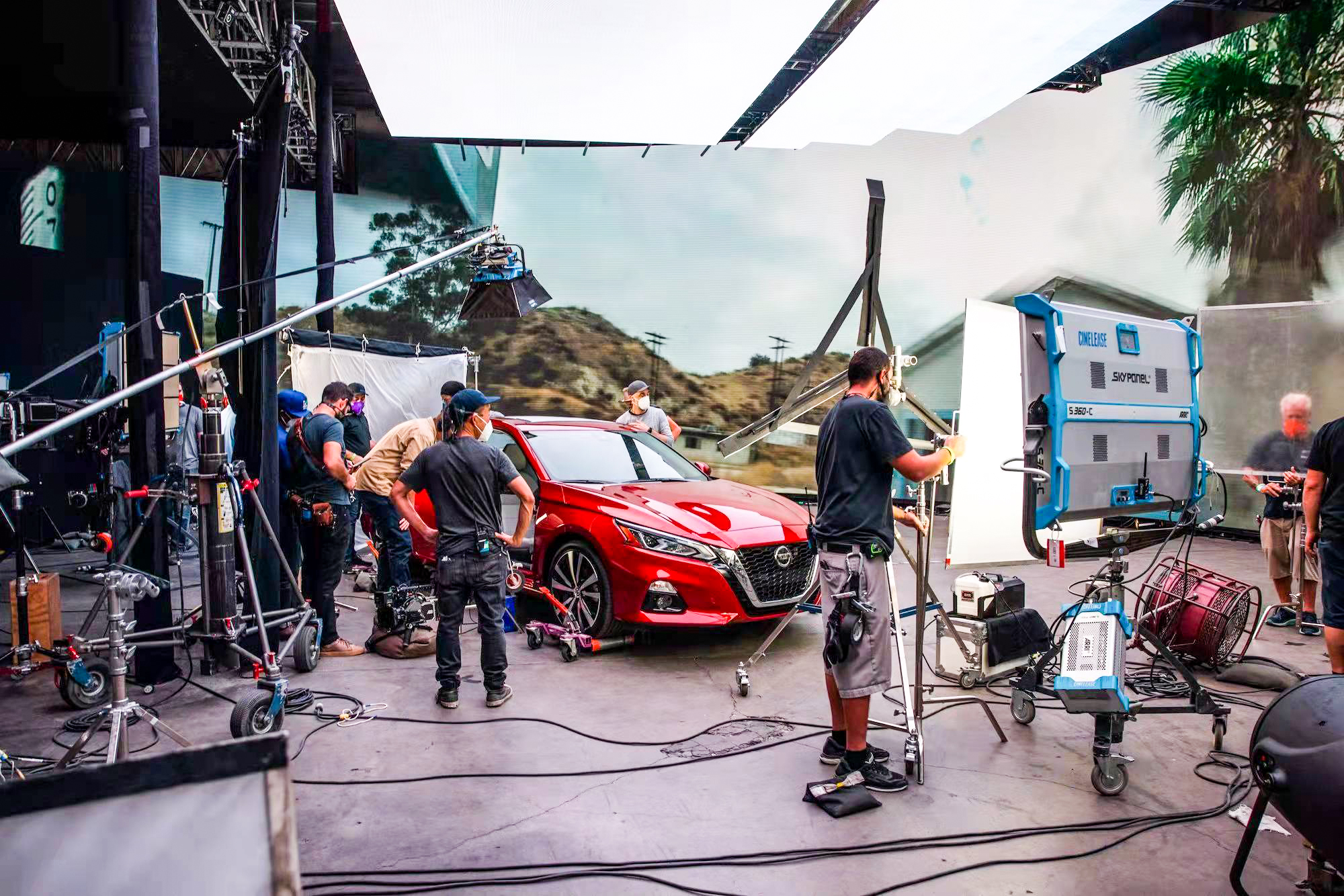 英國(guó)XR虛擬影棚      P2.6        180平米